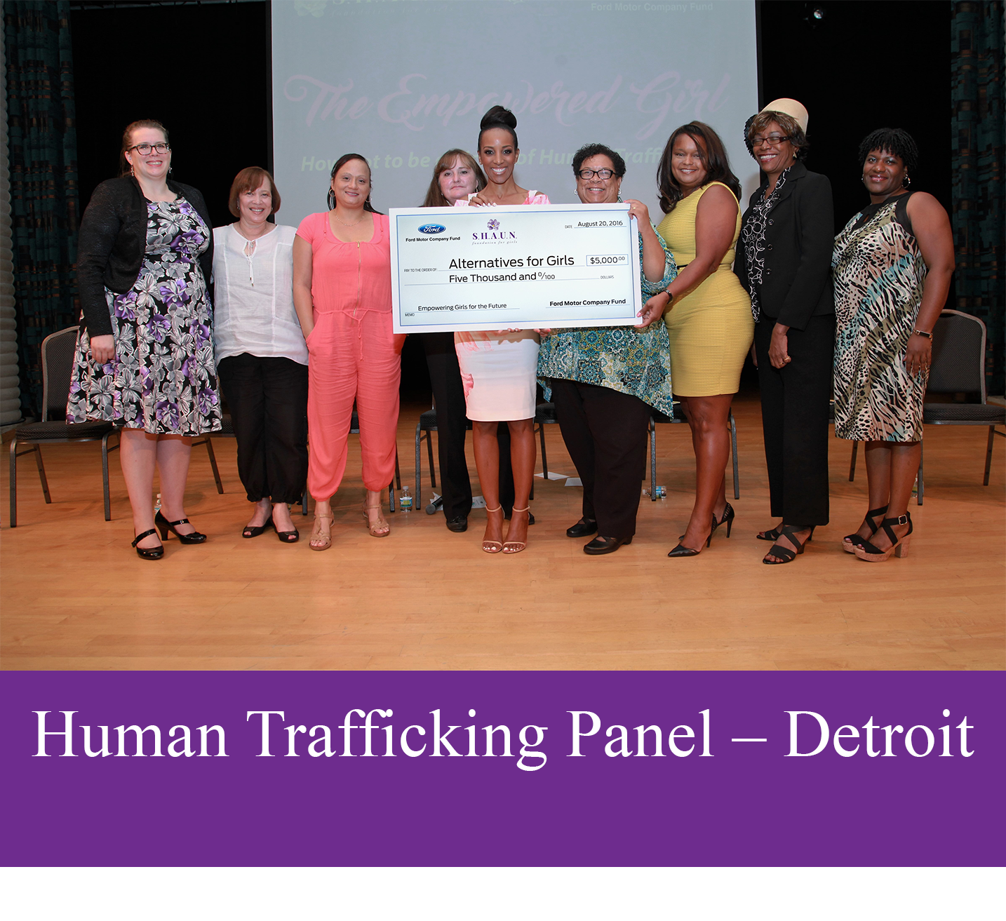 Human Trafficking Prevention Event in Detroit - video