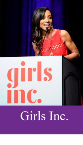 Shaun Robinson specking at Girls Inc. in New York - video